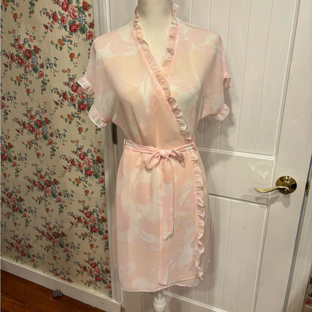 Sheer Chiffon Wrap Robe Gilligan & O’Malley S/M